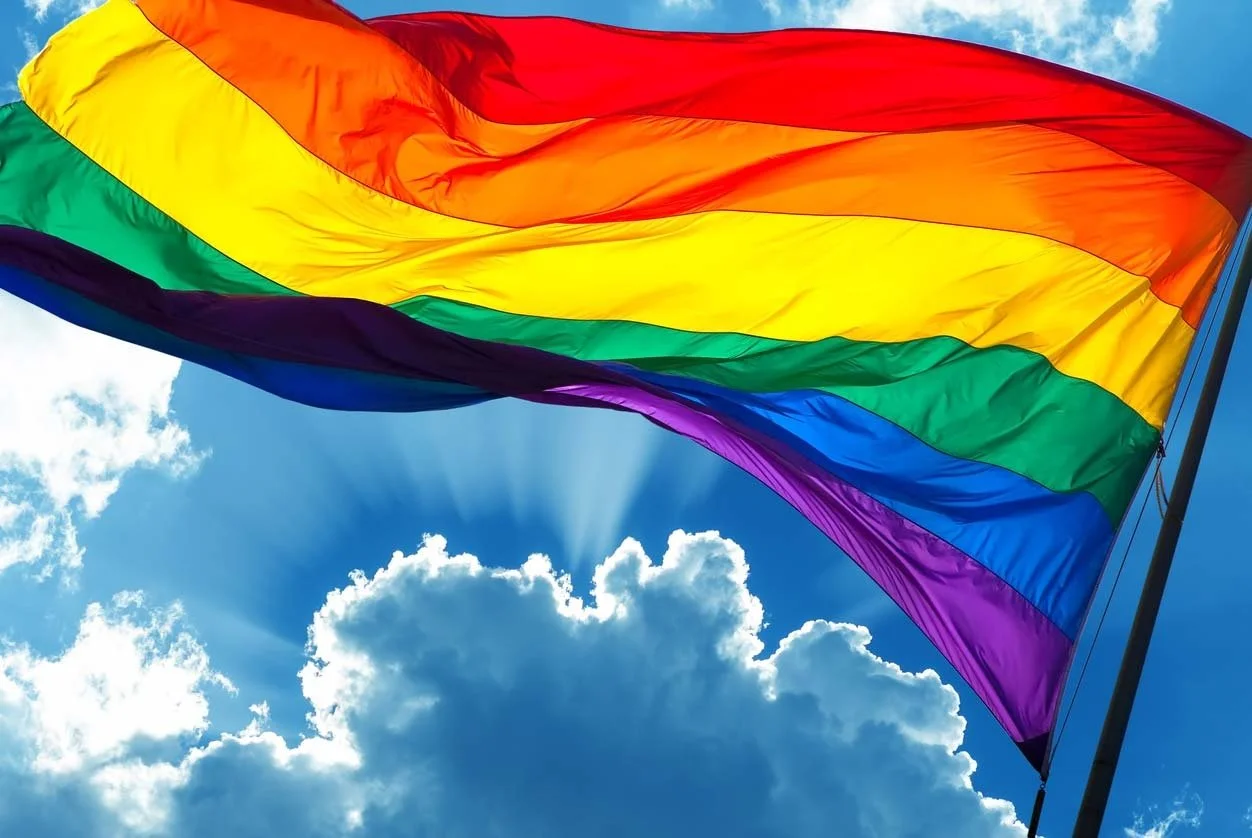 rainbow pride flag