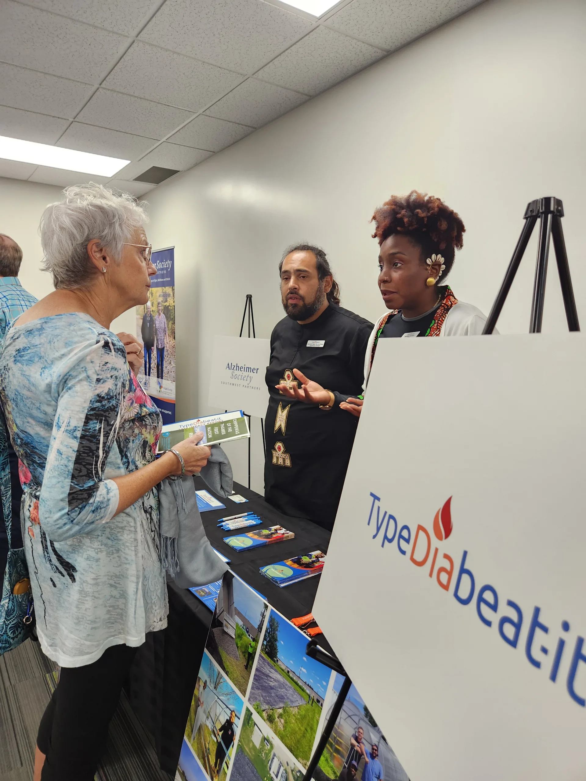 Donors and fundholders meeting Community Vitality Grant Recipients