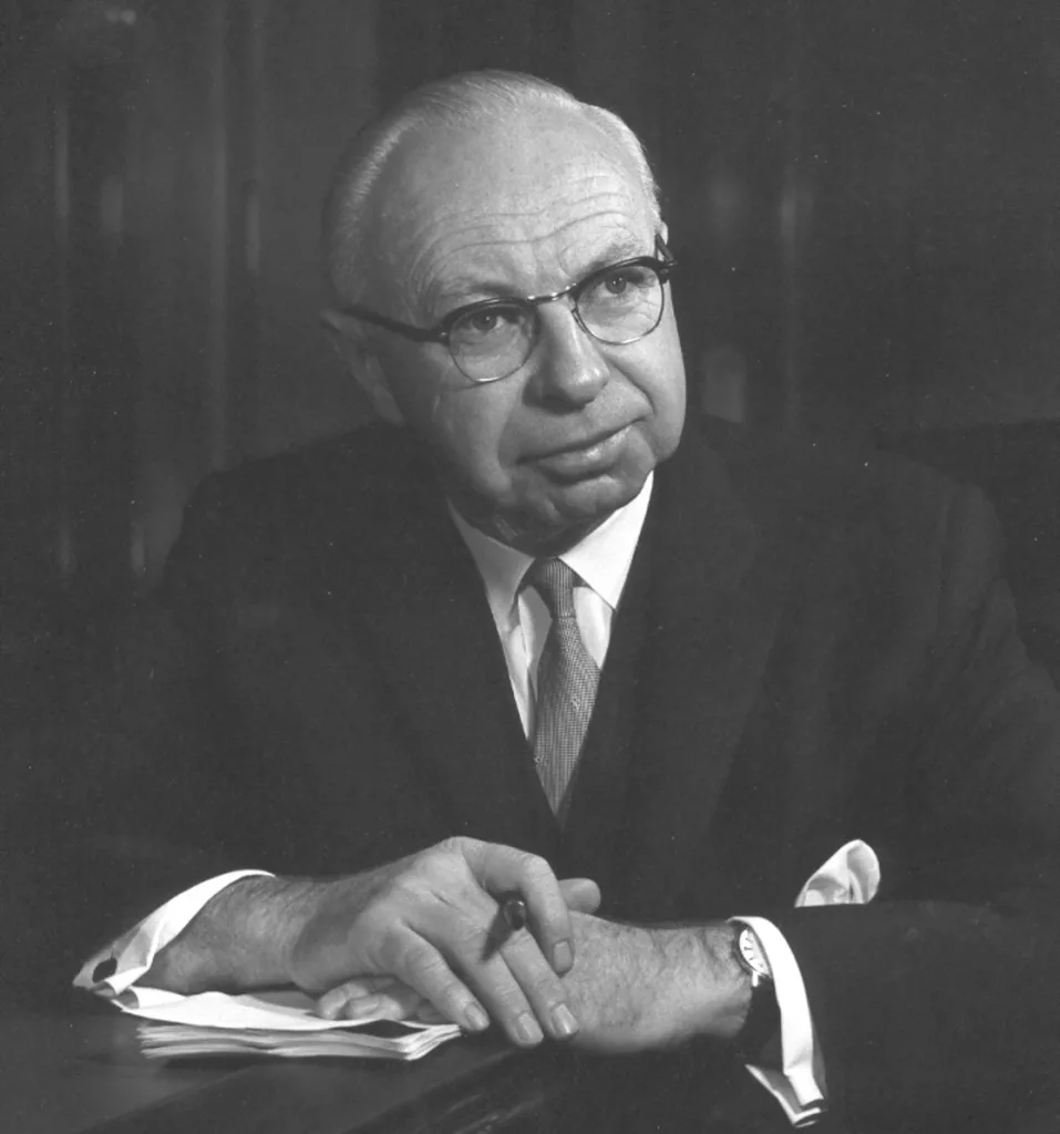 J. Allyn Taylor, London Community Foundation’s Founder, photographed in 1958.
